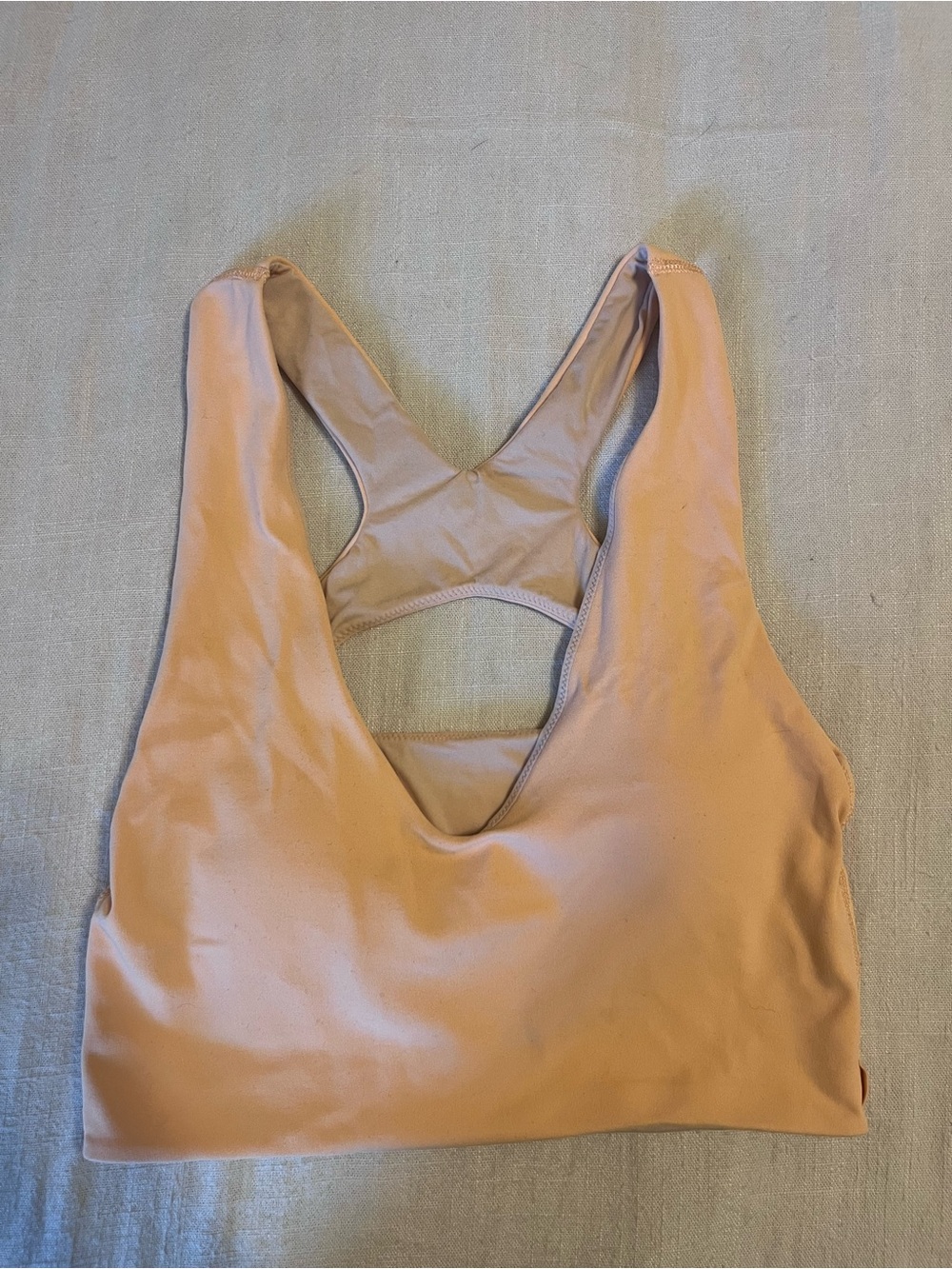 Lululemon Peach longline sports bra